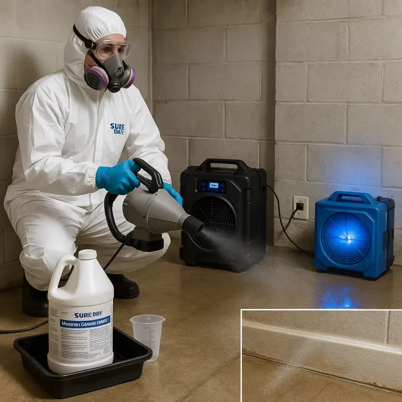 Sanitization and Odor Removal process in Port Henry, NY