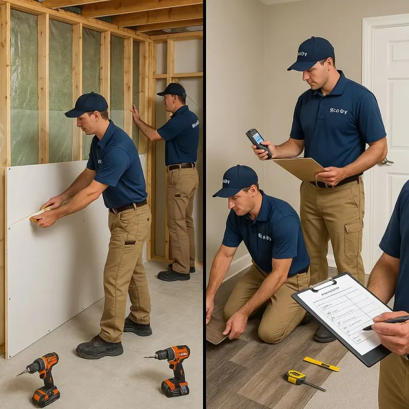 Repairs and Reconstruction process in Port Henry, NY